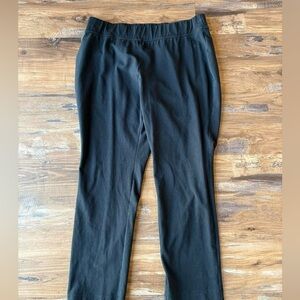 Lands’ End Starfish Black Slim Leg Pants